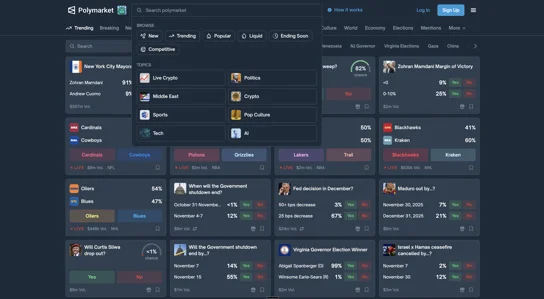 Scrape prediction market data