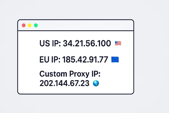 Rotate proxies for scraping